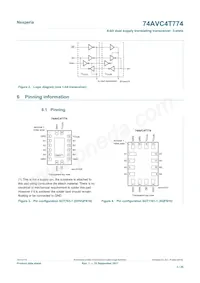 74AVC4T774GUX Datasheet Pagina 3