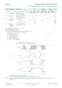 74HC109D-Q100J Datasheet Page 9