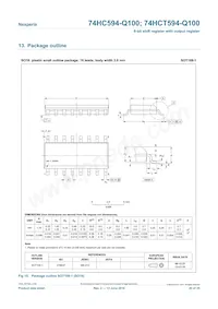 74HC594D-Q100 Datasheet Page 20