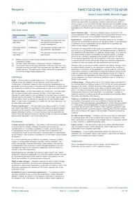 74HCT132D-Q100 Datasheet Pagina 15