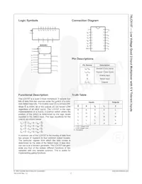 74LCX157SJX Datenblatt Seite 3