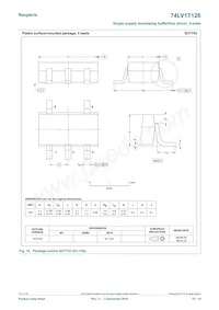 74LV1T126GXH Datasheet Pagina 10