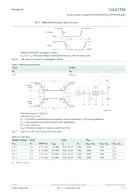 74LV1T86GXH Datasheet Page 7