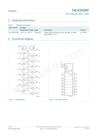 74LV245ATPWJ Datenblatt Seite 2