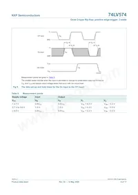 74LV574D Datasheet Page 9