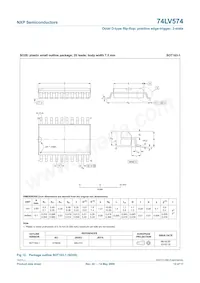 74LV574D Datasheet Page 12