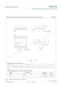 74LV574D Datasheet Page 14