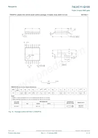 74LVC11PW-Q100J Datasheet Page 8