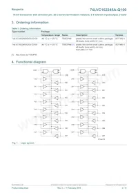 74LVC162245ADGG-QJ Datasheet Page 2