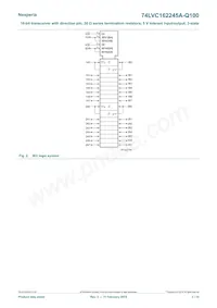 74LVC162245ADGG-QJ Datenblatt Seite 3