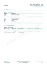 74LVC1G10GW-Q100H Datasheet Page 9