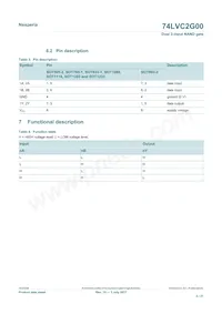 74LVC2G00GD Datasheet Page 4