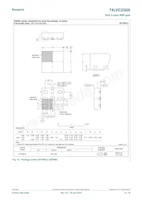 74LVC2G08GN Datasheet Page 13