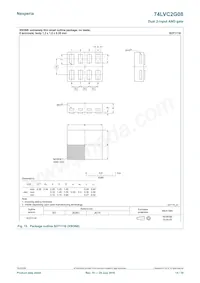 74LVC2G08GN Datasheet Page 14