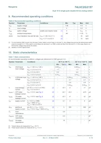 74LVC2G3157DPJ Datasheet Page 4