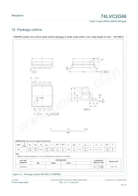 74LVC2G86GD Datasheet Page 10