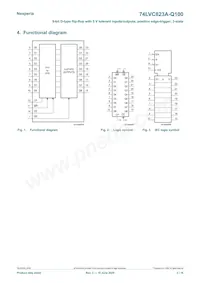 74LVC823ABQ-Q100J Datasheet Page 2