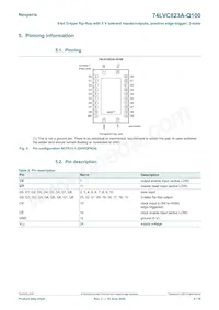 74LVC823ABQ-Q100J Datasheet Page 4