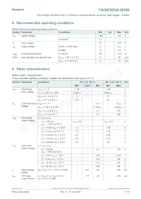 74LVC823ABQ-Q100J Datasheet Page 6