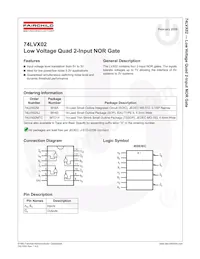 74LVX02SJ Datasheet Page 2