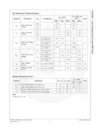 74LVX08MX Datasheet Page 4
