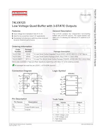 74LVX125SJ Datenblatt Seite 2