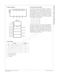74VHC157SJX Datasheet Pagina 3