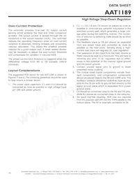 AAT1189IRN-0.6-T1 Datasheet Page 14