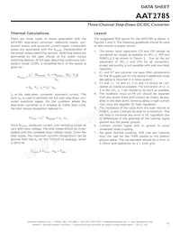 AAT2785IRN-AAA-000 Datasheet Page 15