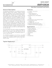 AAT4282AIPS-3-T1 Datasheet Cover
