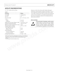 AD5235BRU25-EP-RL7 Datasheet Page 7