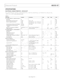 AD5292SRU-20-EP Datasheet Page 3
