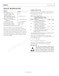 AD9542BCPZ-REEL7 Datasheet Page 18