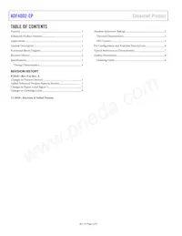ADF4002SRU-EP Datasheet Pagina 2