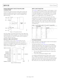 ADF4159WCCPZ Datasheet Page 12