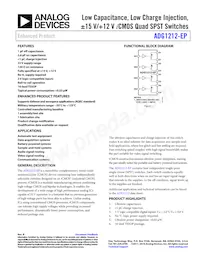ADG1212SRU-EP-RL7 Datasheet Cover