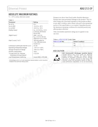 ADG1212SRU-EP-RL7 Datasheet Pagina 5