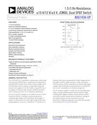 ADG1436TRUZ-EPR7 Datasheet Copertura