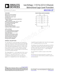 ADG3304SRU-EP-RL7 Datasheet Cover