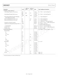 ADG5462FBCPZ-RL7 Datasheet Page 6