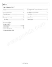 ADG787BCBZ-REEL7 Datasheet Page 2