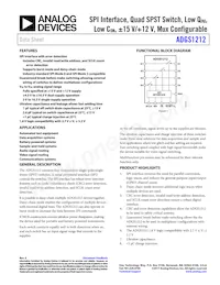 ADGS1212BCPZ-RL7 Datasheet Copertura