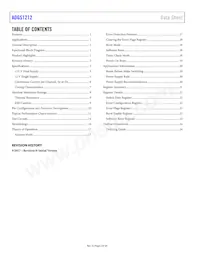 ADGS1212BCPZ-RL7 Datasheet Page 2