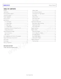 ADGS1612BCPZ-RL7 Datasheet Page 2