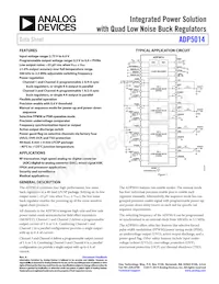 ADP5014ACPZ-R7 Datasheet Cover