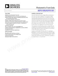ADPD1080BCPZR7 Datasheet Cover