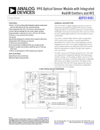 ADPD144RI-ACEZ-RL7 Datenblatt Cover