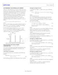 ADPD144RI-ACEZ-RL7 Datasheet Page 20