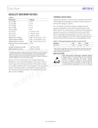 ADV7281AWBCPZ-M-RL Datasheet Page 9