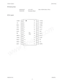 AK4516AVF Datasheet Page 3